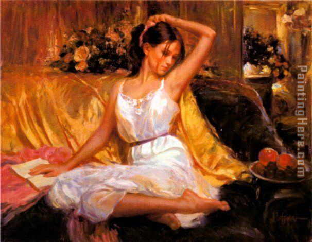 Beauty warm painting - Vladimir Volegov Beauty warm art painting